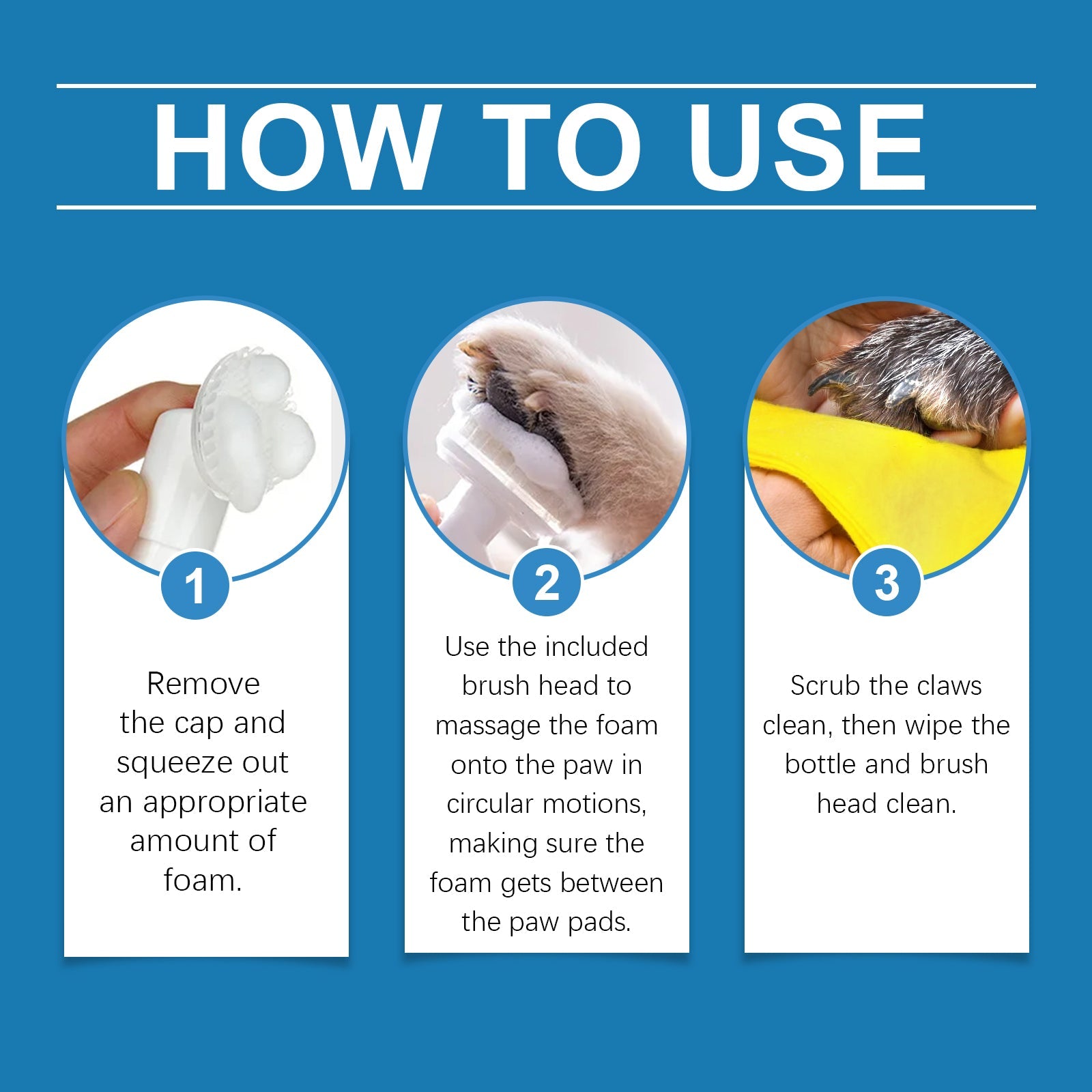 Deep Wash Paw Cleaner for Dogs and Cats.