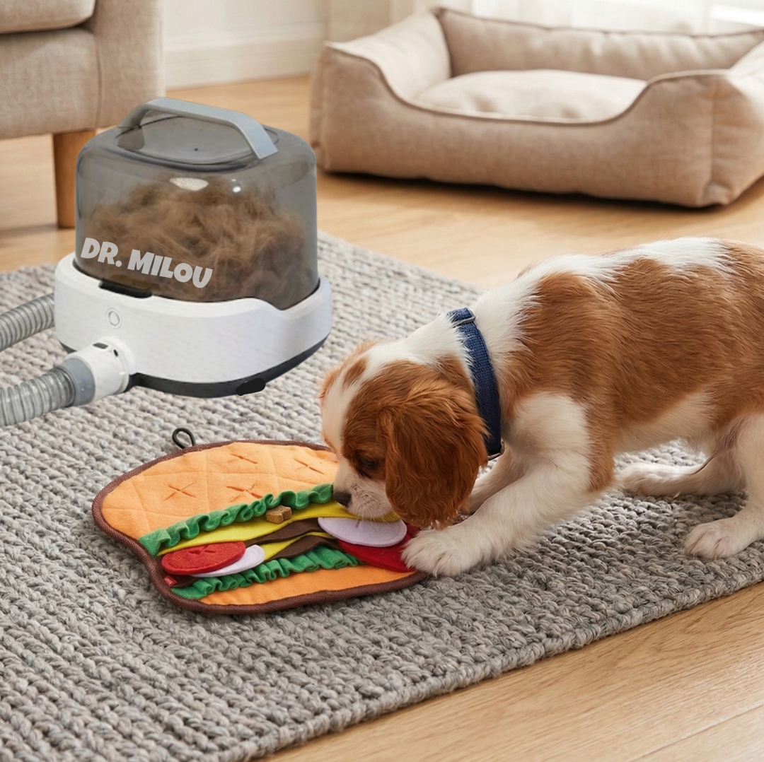 Complete Cordless Vacuum Grooming Kit.