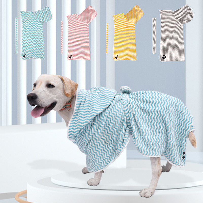 Microfiber Bathrobe Towel.
