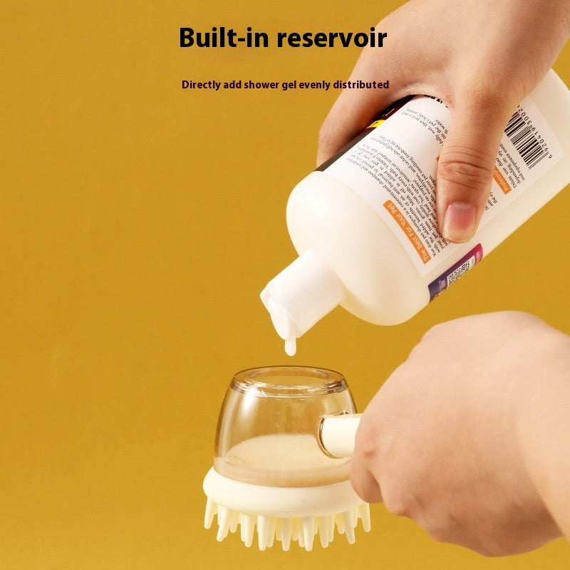 3 In 1 Bathing Brush for Dogs and Cats.