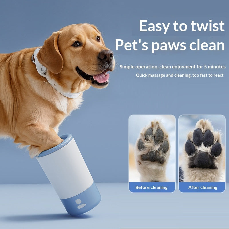 Electric Paw Washing Cup for Cats and Dogs.