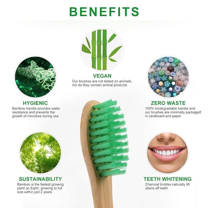 Bamboo Toothbrush for Dogs and Cats.