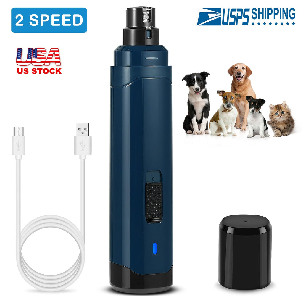 Quiet 2 Speed Rechargeable Nail Grinder and Trimmer.