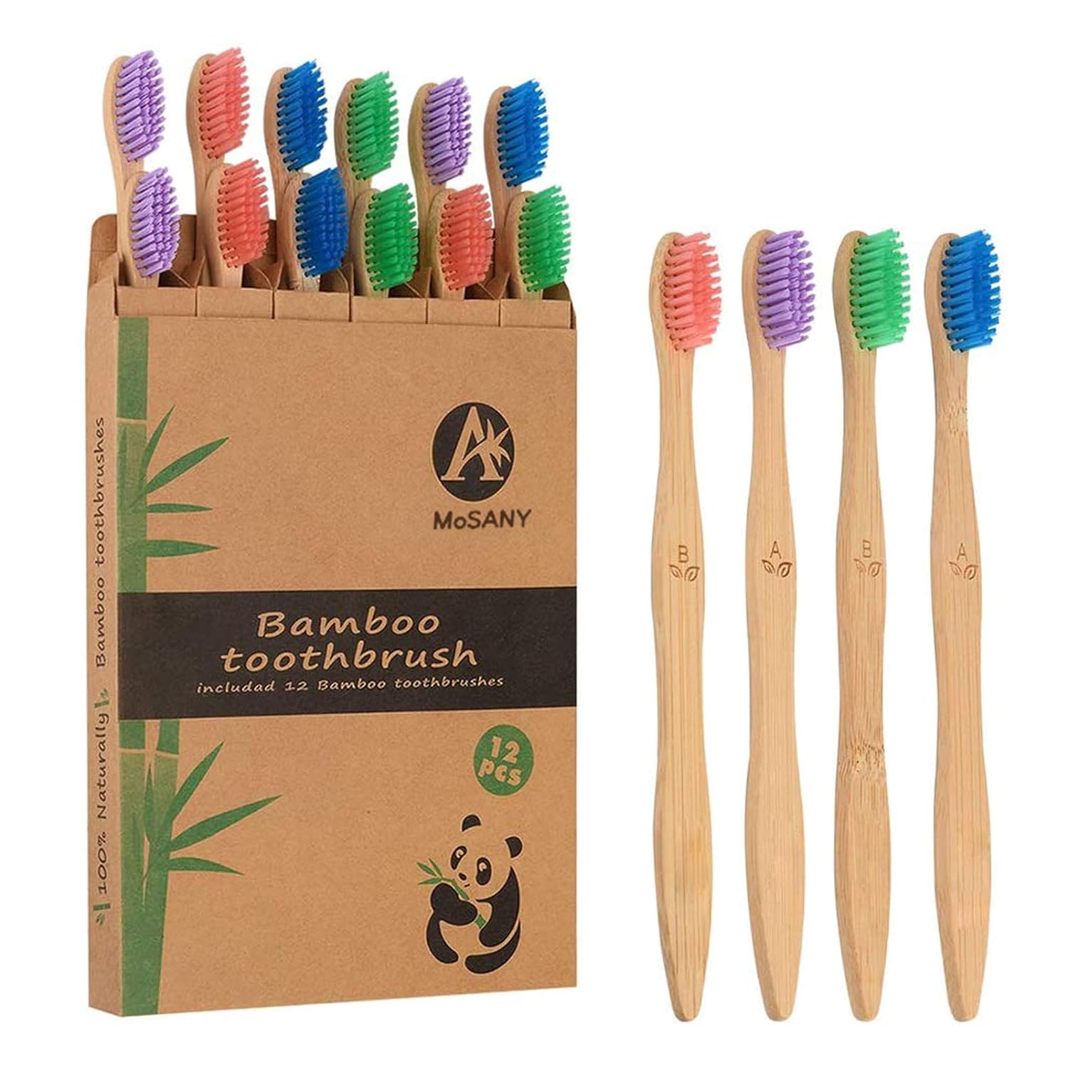 Bamboo Toothbrush for Dogs and Cats.