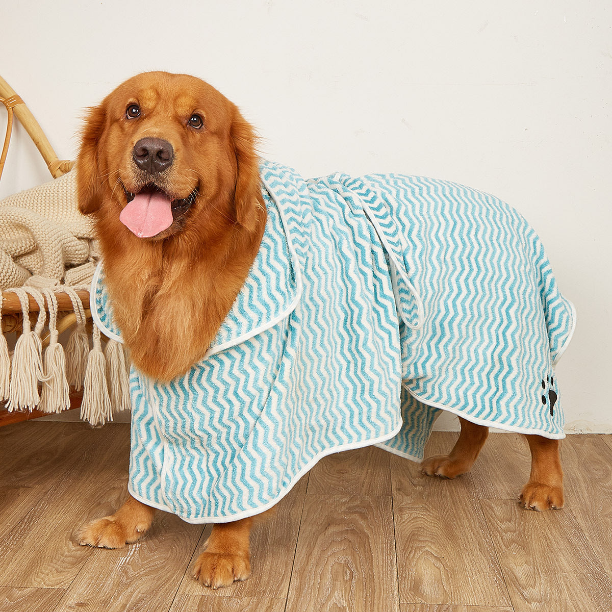 Microfiber Bathrobe Towel.