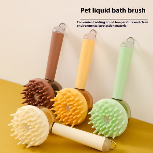3 In 1 Bathing Brush for Dogs and Cats.