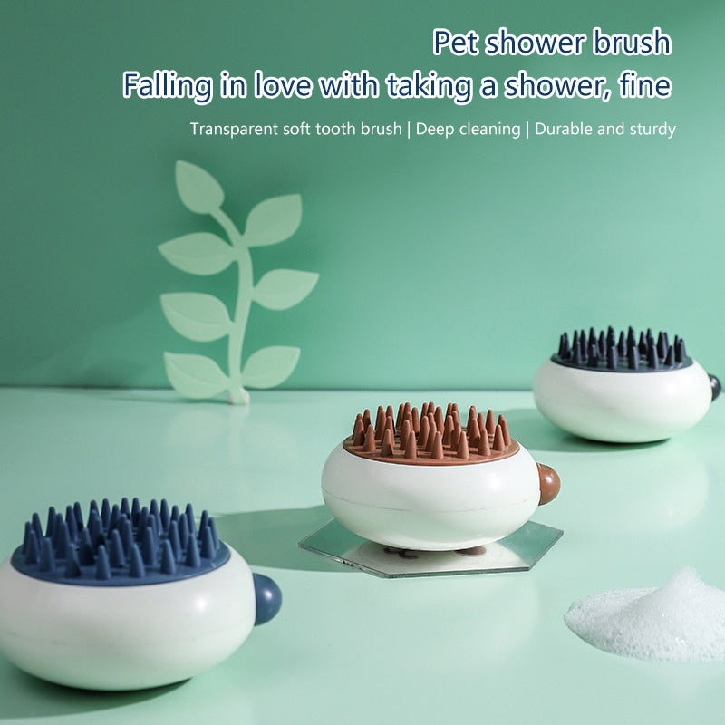 Soft Bristled Panda Shaped Bathing Brush.