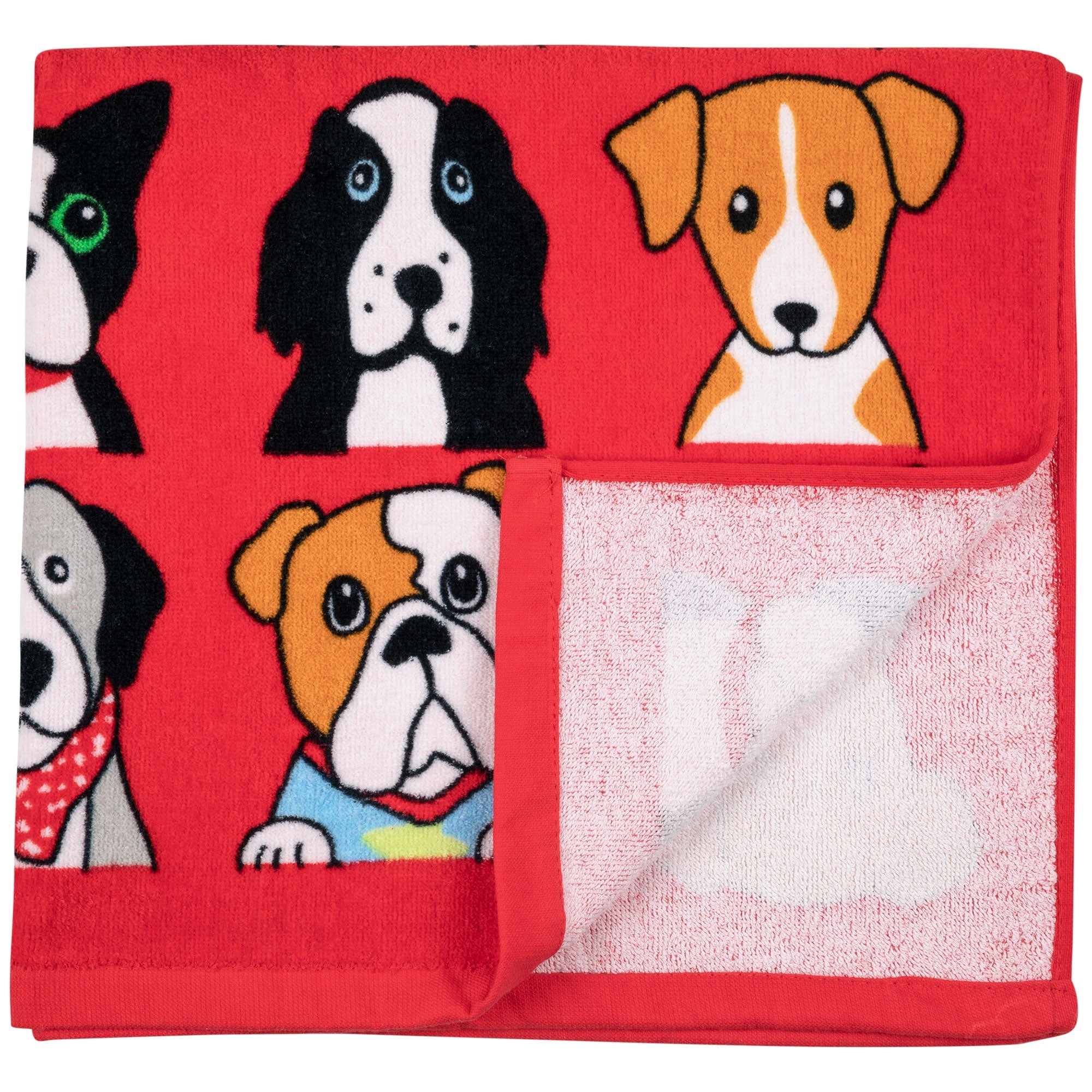 Doggy Portrait Hand Towel.