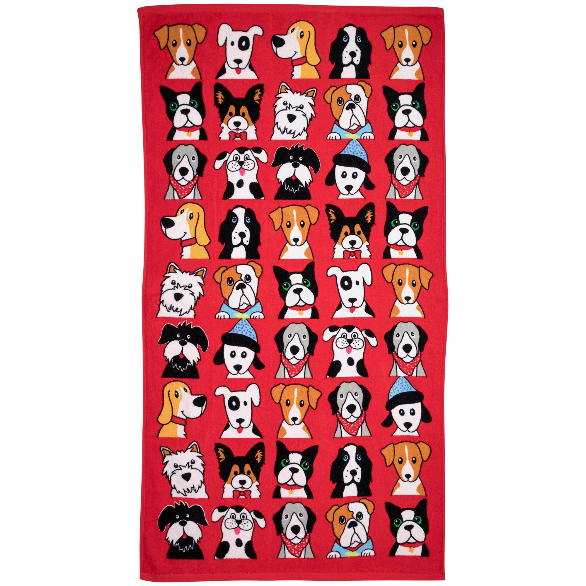 Doggy Portrait Hand Towel.