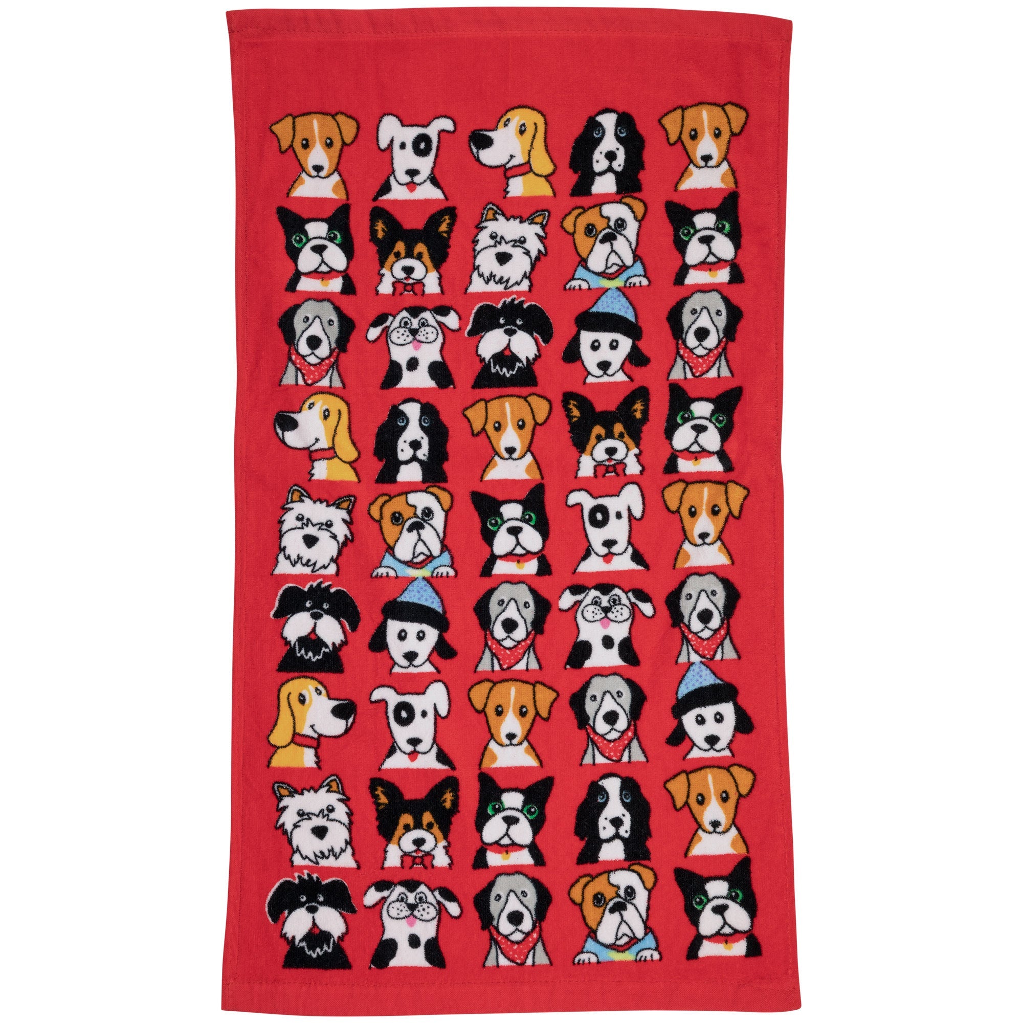 Doggy Portrait Hand Towel.