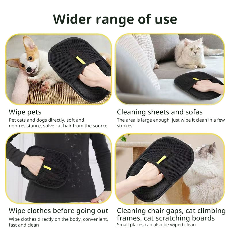 3-in-1 Grooming, De-shedding, and Multi-Surface Hair Remover for Dogs and Cats.