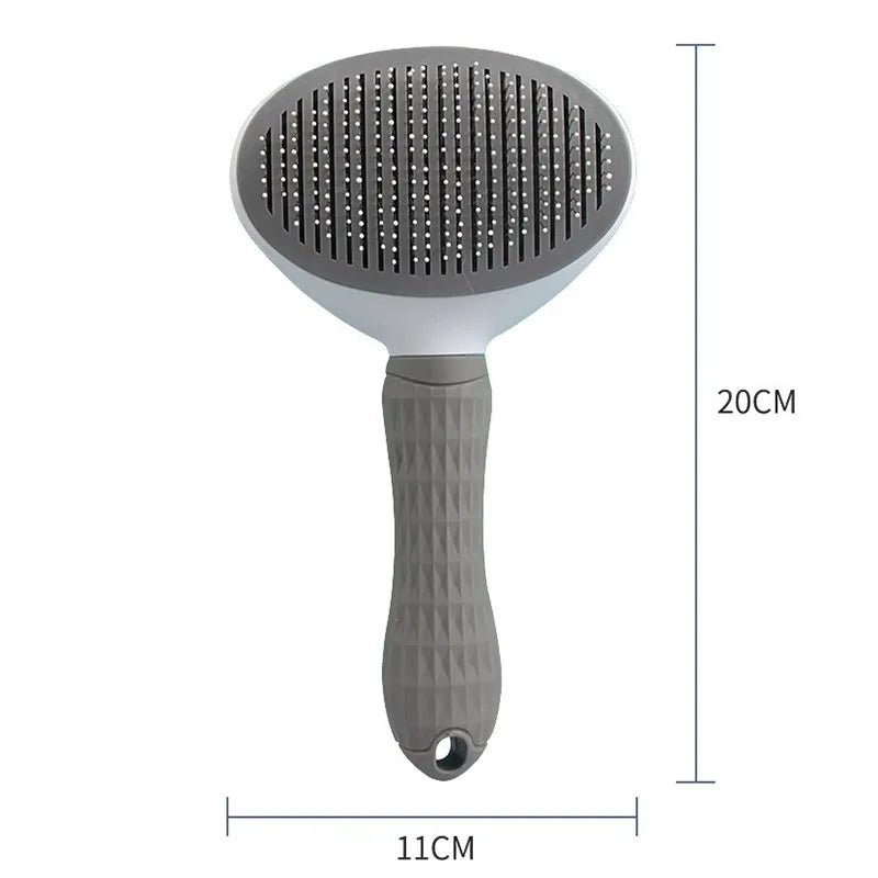 De-shedding Grooming Brush for Dogs & Cats.