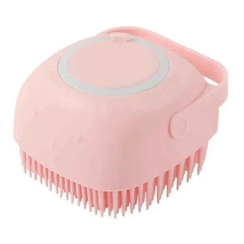 Soft Silicone Dog & Cat Bathing Brush.
