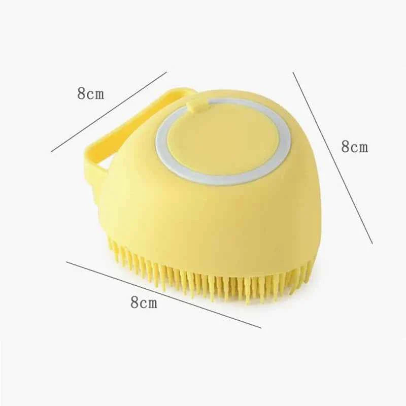 Soft Silicone Dog & Cat Bathing Brush.