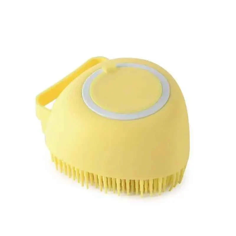 Soft Silicone Dog & Cat Bathing Brush.
