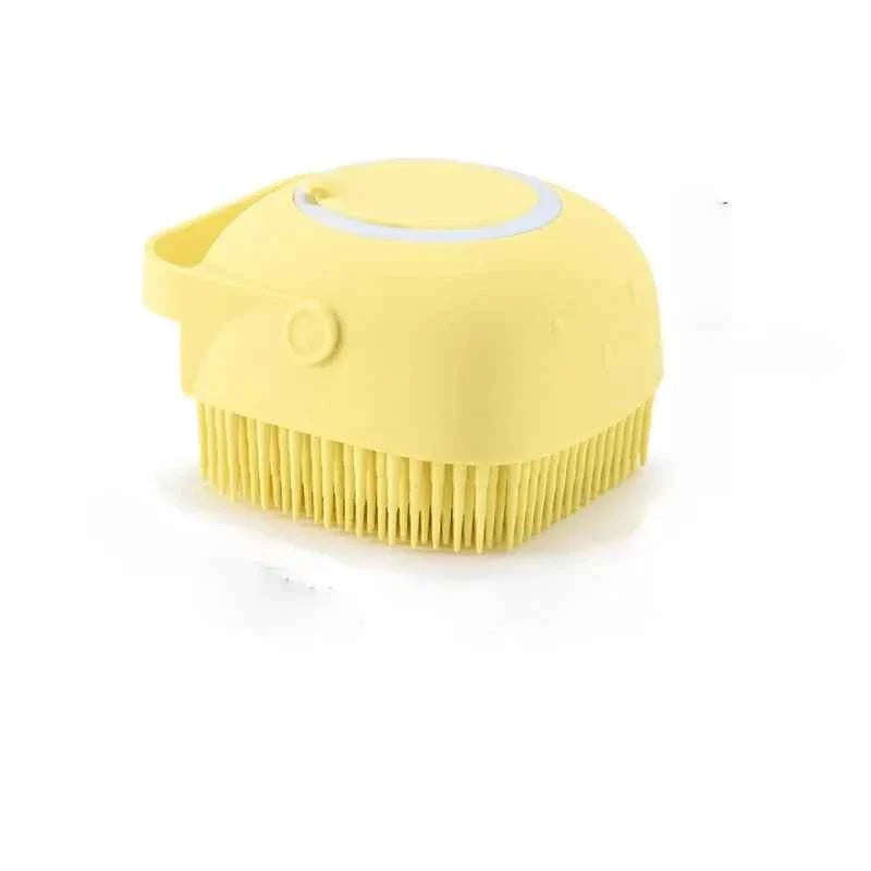 Soft Silicone Dog & Cat Bathing Brush.
