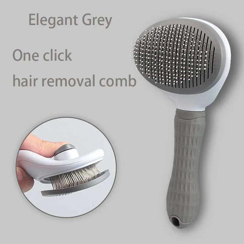 De-shedding Grooming Brush for Dogs & Cats.