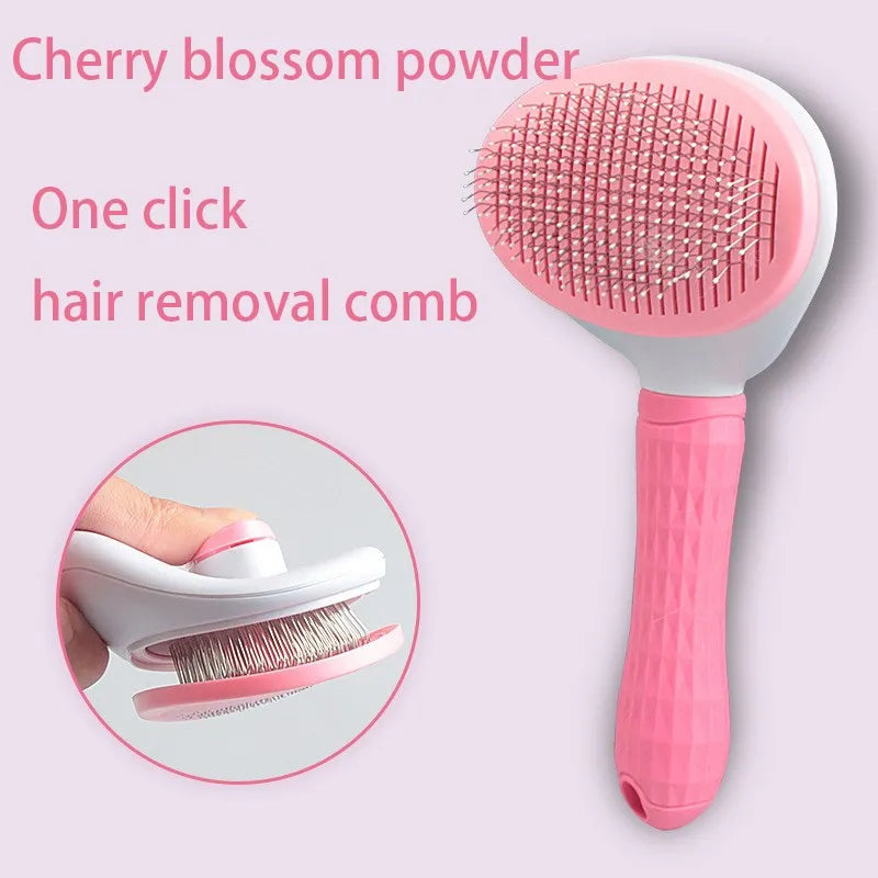 De-shedding Grooming Brush for Dogs & Cats.