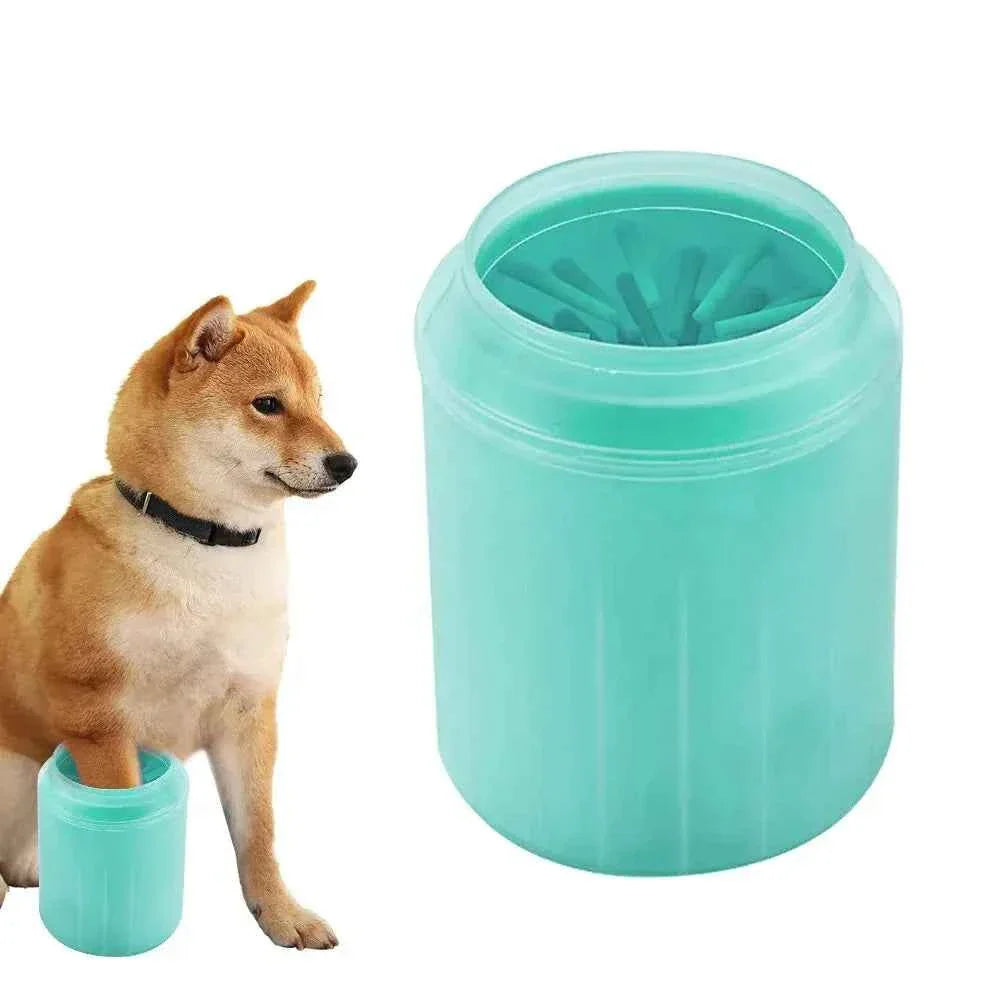 Portable Paw Cleaner Cups for Cats and Dogs.