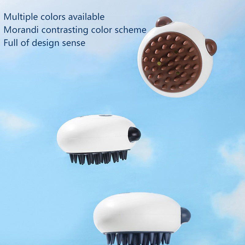 Soft Bristled Panda Shaped Bathing Brush.