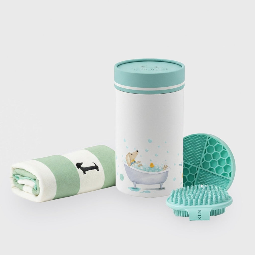 3-Piece Bathing Kit for Dogs and Cats.