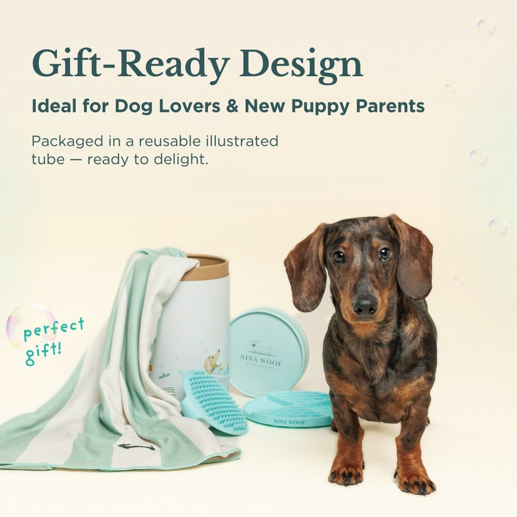 3-Piece Bathing Kit for Dogs and Cats.