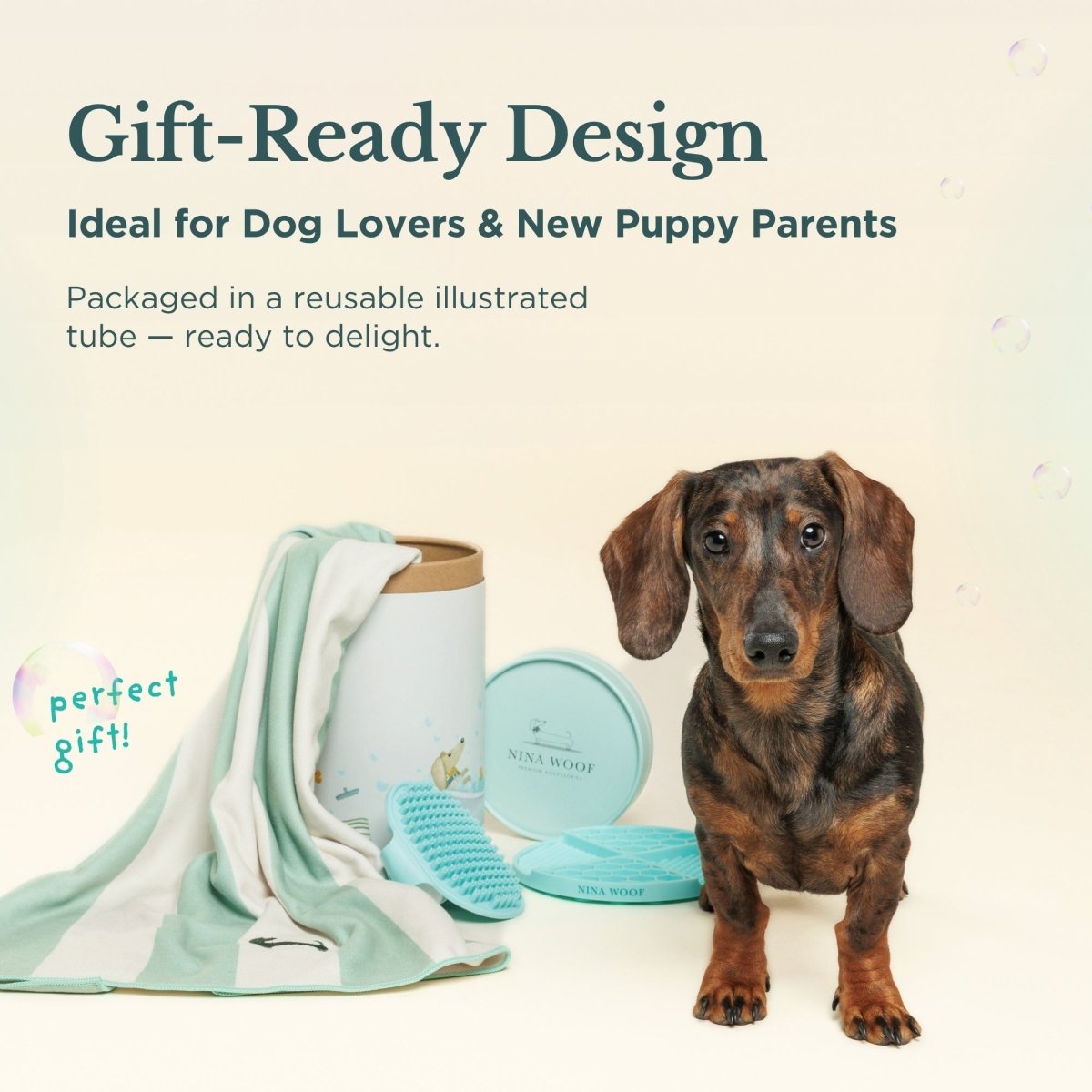 3-Piece Bathing Kit for Dogs and Cats.