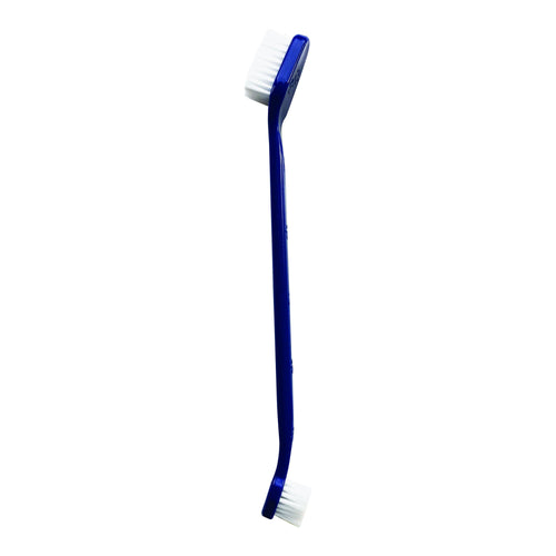 2-Pack Soft Bristle Dual-Ended Pet Toothbrush for Dogs and Cats.