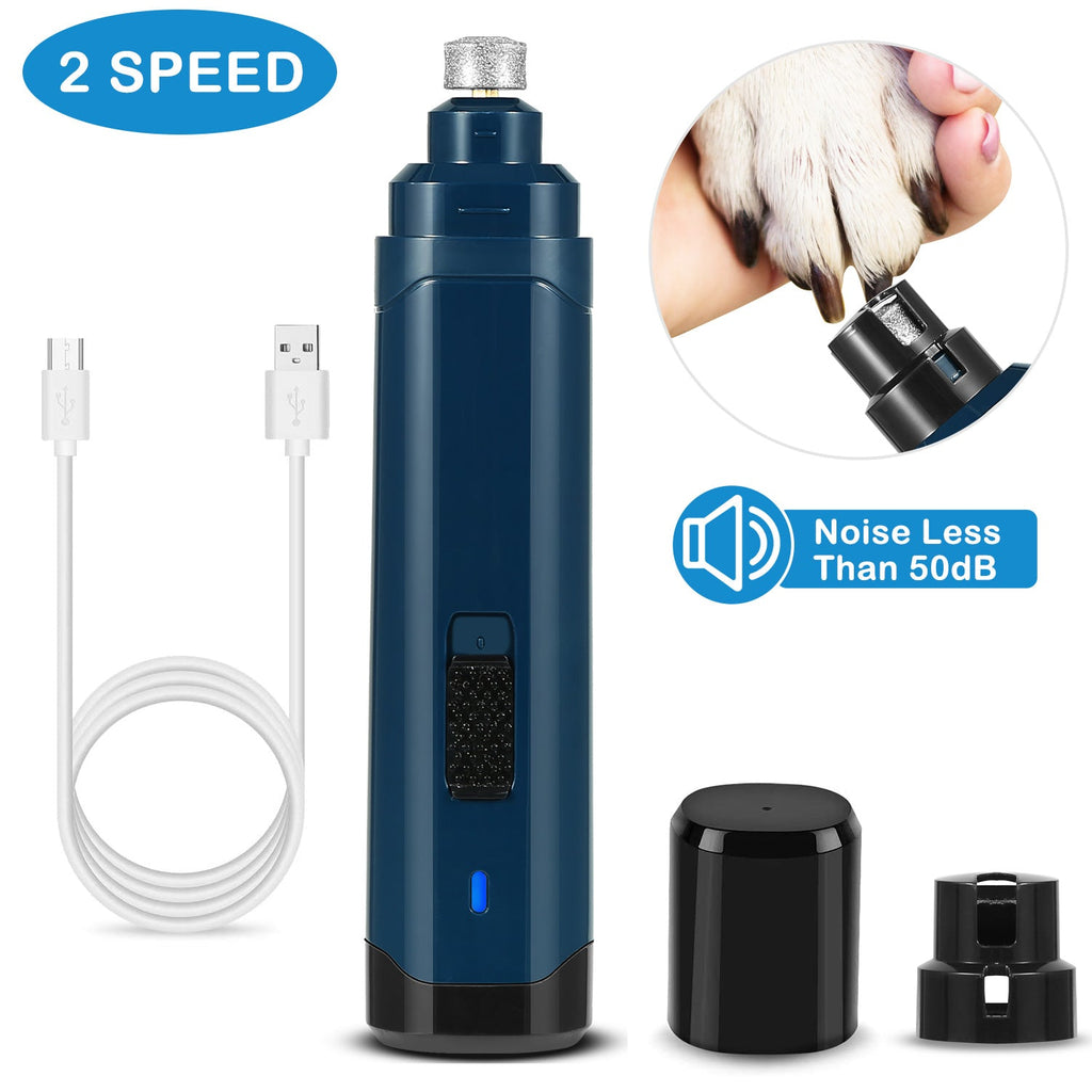 Quiet 2 Speed Rechargeable Nail Grinder and Trimmer.