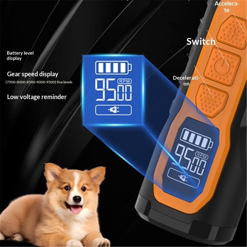 Rechargeable Nail Grinder for Cats and Dogs + Nail Clipper.
