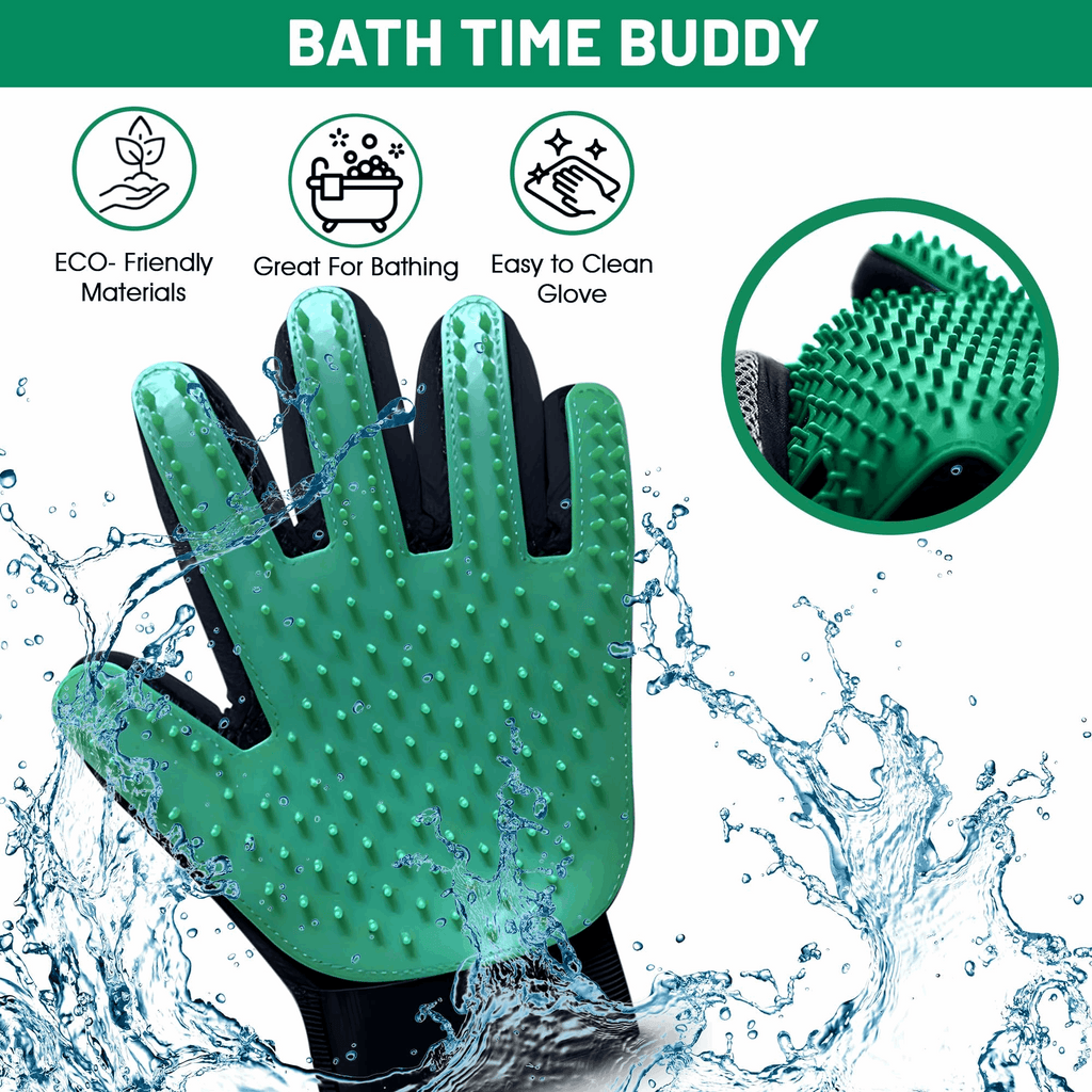 Silicone Grooming Gloves.