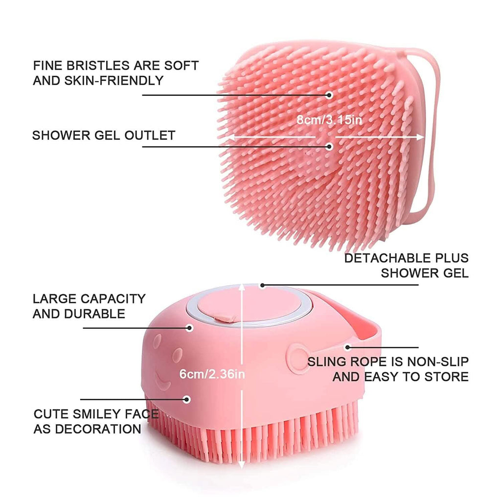 Bathing Brush Dog Scrubber.