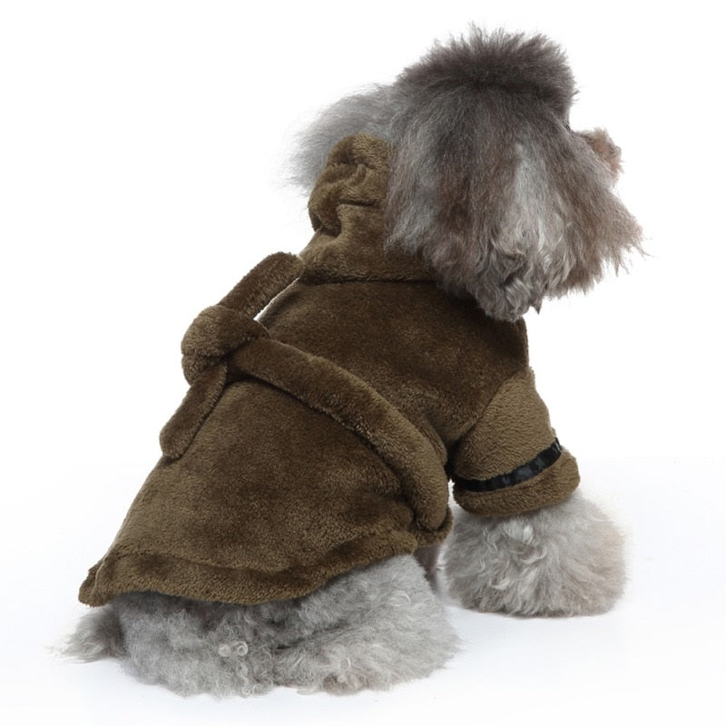 Luxury Soft Hooded Bathrobe.